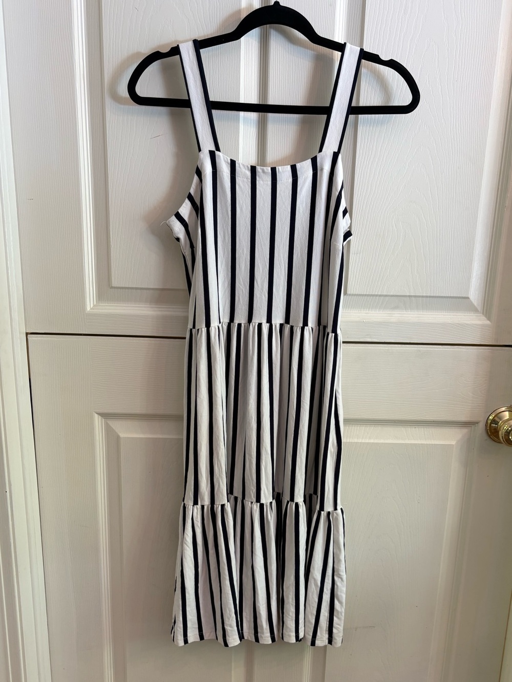 Loft striped knit dress size 6
